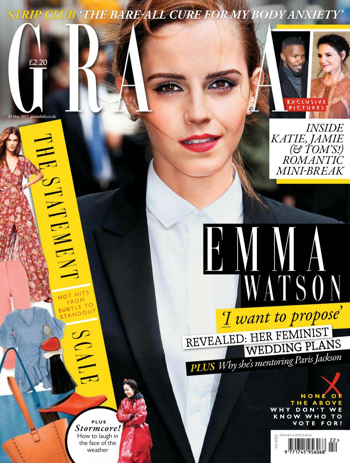 Grazia UK, Issue 629, May 2017