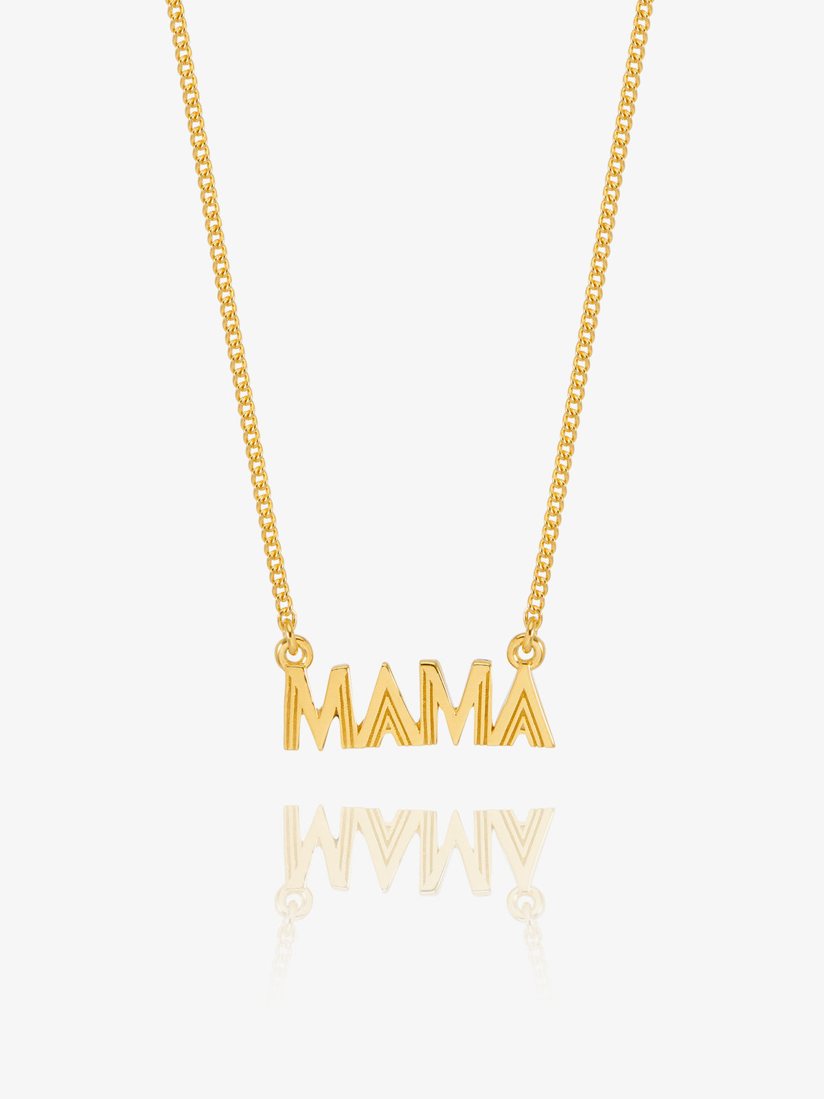 Mini Art Deco Mama Necklace