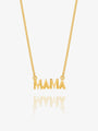 Mini Art Deco Mama Necklace