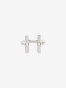 Adjustable size T-bar ring