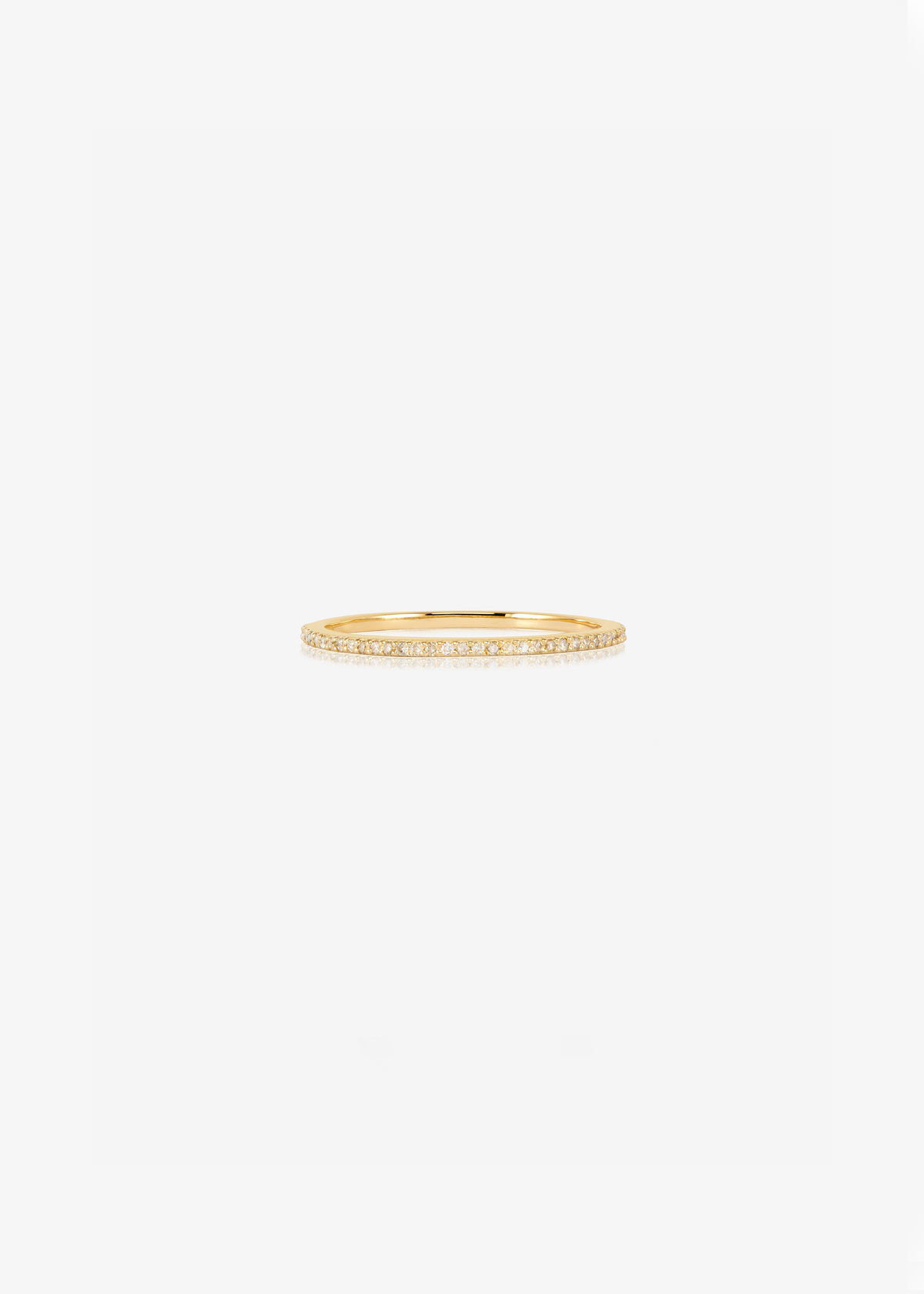 Solid Gold And Diamond Eternity Ring