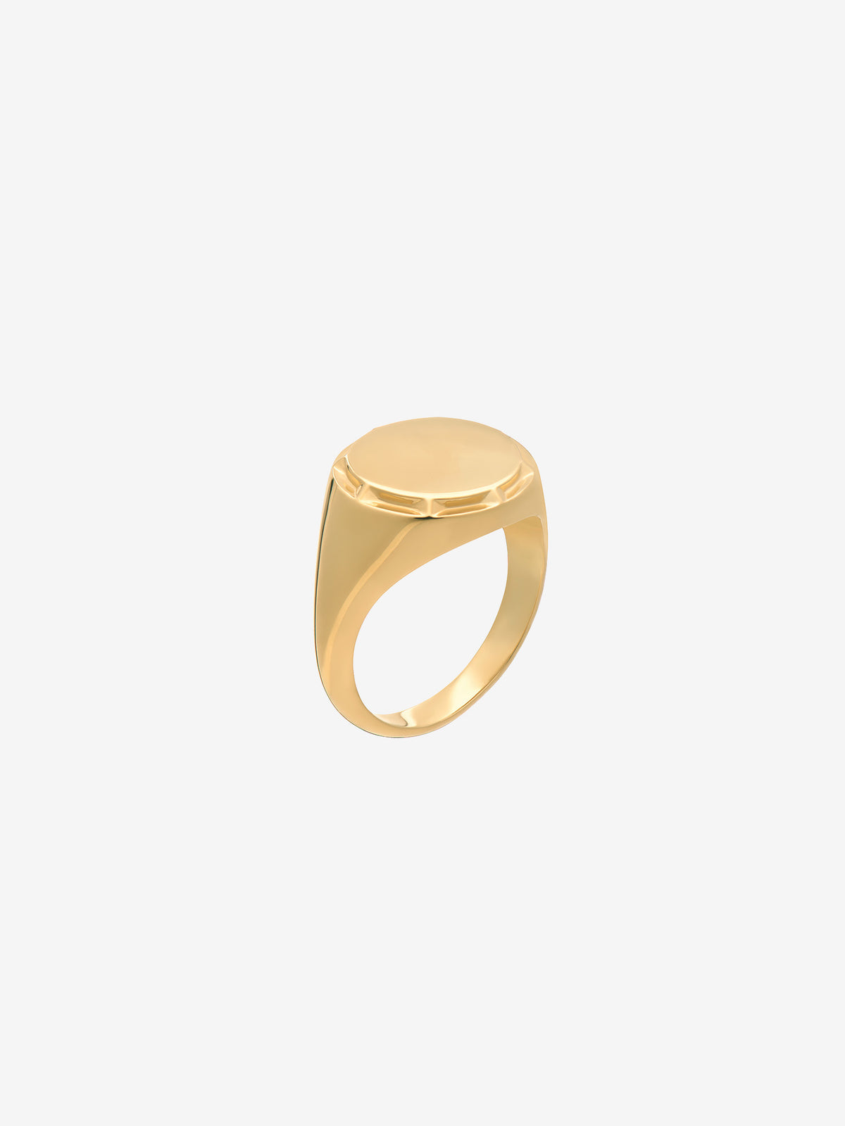 Personalised Deco Signet Ring